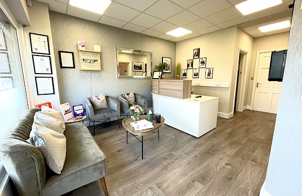 Welcoming reception area at our Hickton Family Funeral Directors, Penn, Wolverhampton Branch.