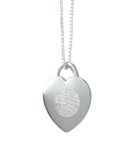 Hickton Family Funerals Birmingham offer memorial locked heart memorial necklace.