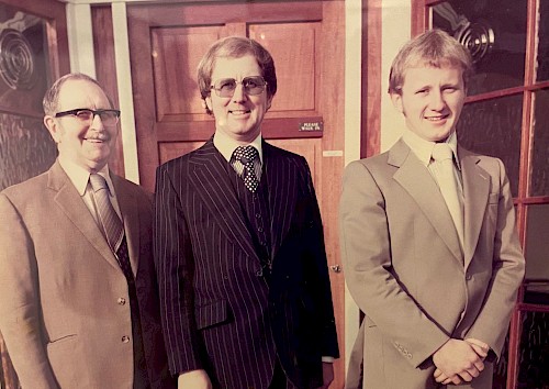 Geoff, Roy and Mark Timmins