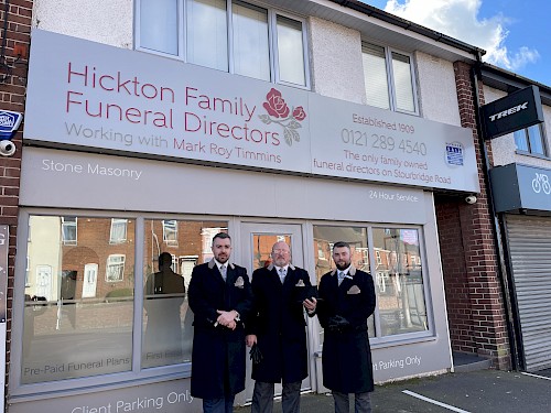 Ross Hickton, Mark Timmins and Greg Hickton