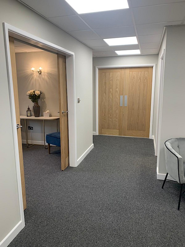 Our Hickton Funeral Directors Bilbrook, waiting area.